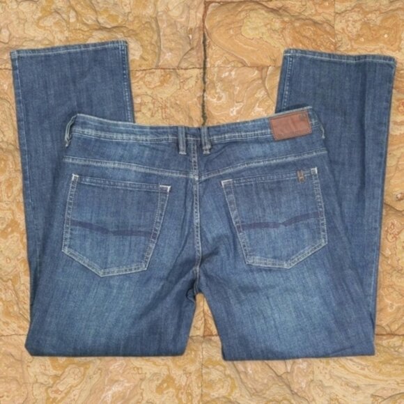 Buffalo David Bitton Men's Jeans Size 38x32 Driven-X Straight Leg Stretch - Picture 3 of 6